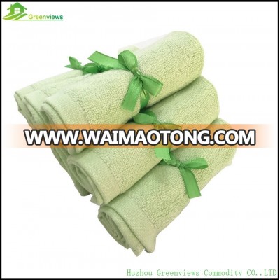 Baby Washcloth Wipes Organic Towels Most Absorbent 100% Bamboo Fiber Facial Cloths Mini Towel wholesale Bamboo Washcloth Baby