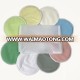 China Contoured Plain Reusable Pads Organic Bamboo Washable Colorful Nursing Pads