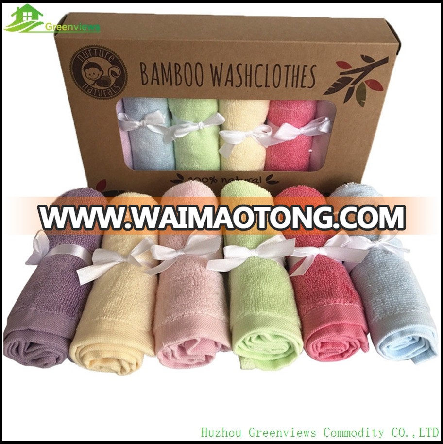 China manufacturer bamboo towel printing baby bamboo washcloths bamboo magic washcloth soft baby towel